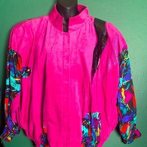 Vintage Colorblock Jacket